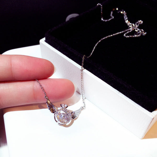 Angel Wings Temperament Clavicle Chain Female